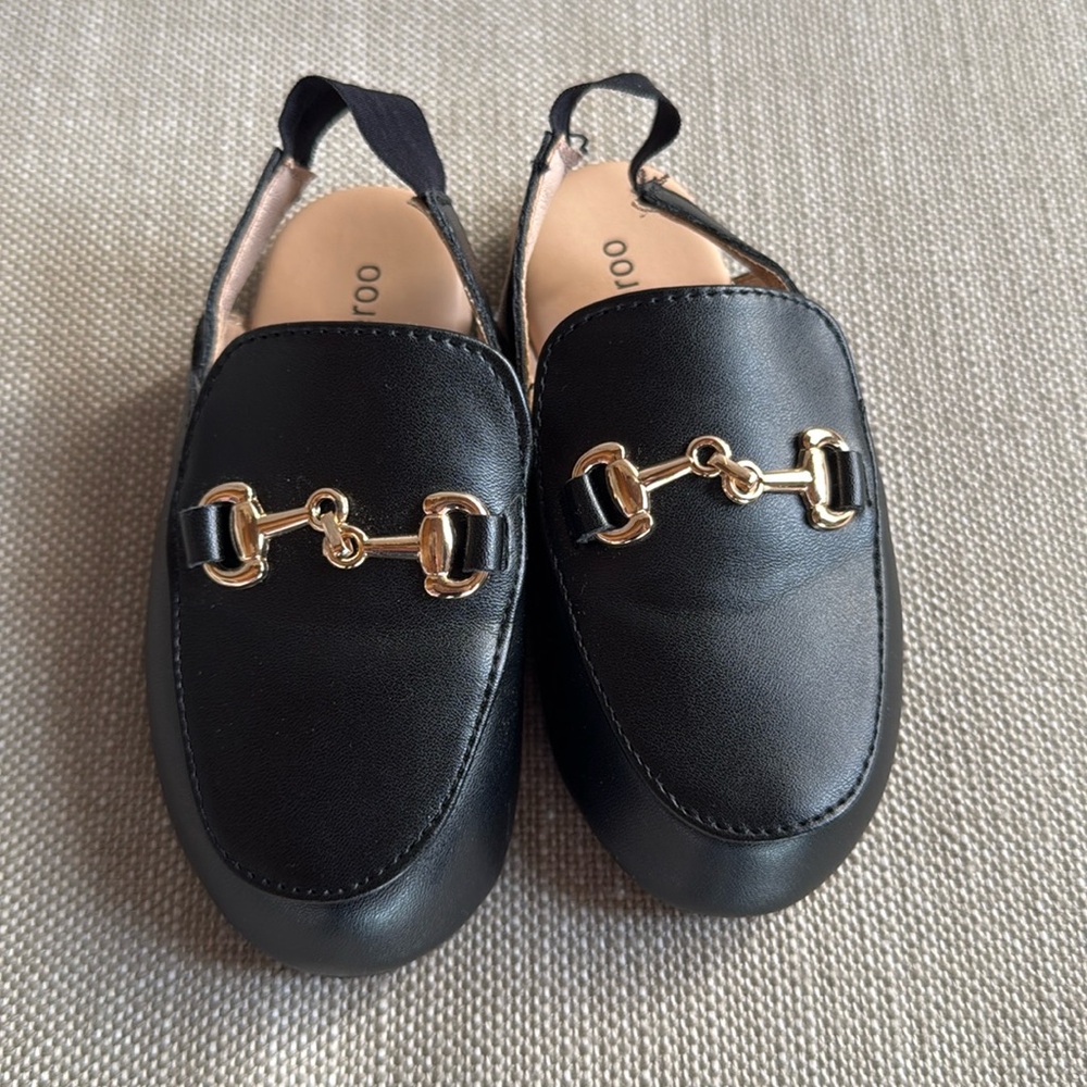 Horse Buckle slip on shoes